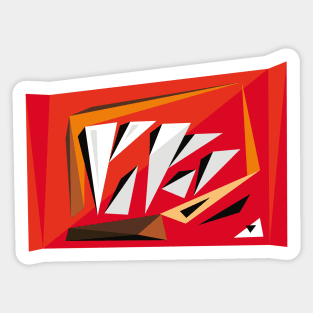 Item K21 of 30 (KitKat Abstract Study) Sticker